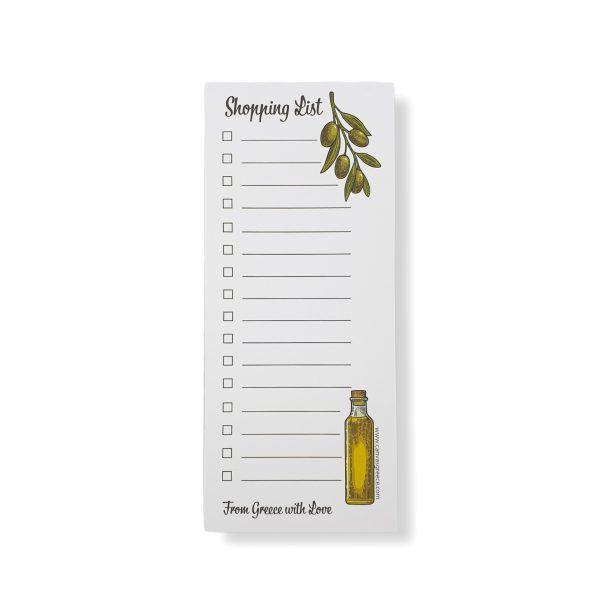 Magnetic Shopping List "Olives" O2S-1