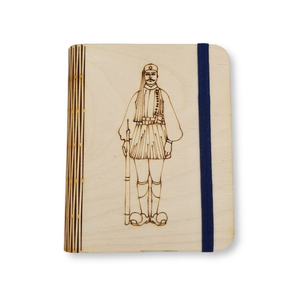 Wooden notebook with pencil "Evzon" OX-1