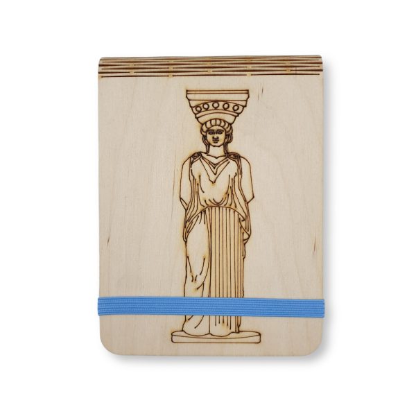 Wooden notebook with pencil "Caryatid" OX-2