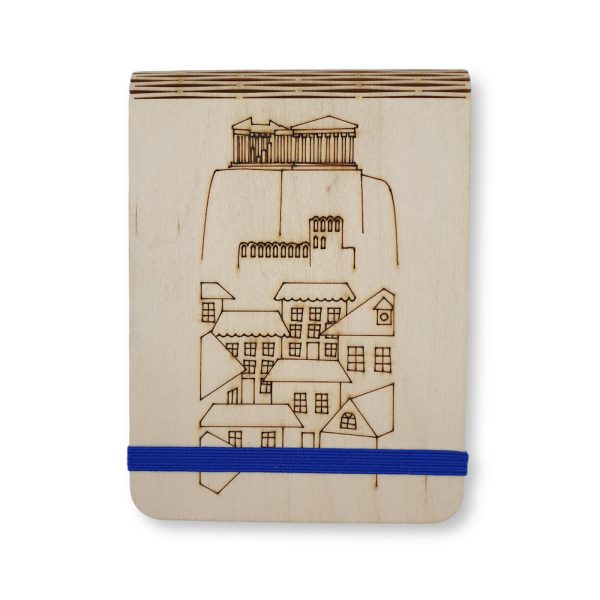 Wooden notebook with pencil"Plaka" OX-3