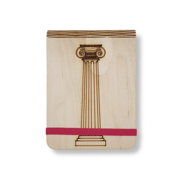 Wooden notebook with pencil "Ionic" OX-6