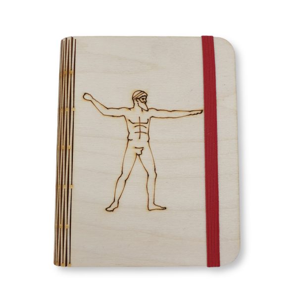 Wooden notebook with pencil "Poseidon" OX-9