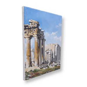 Αυθεντικός πίνακας ζωγραφικής, λάδι σε καμβά Parthenon ZDI-001