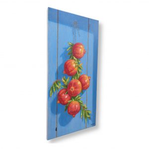 Oil painting on canvas, Pomegranates ZKA-001