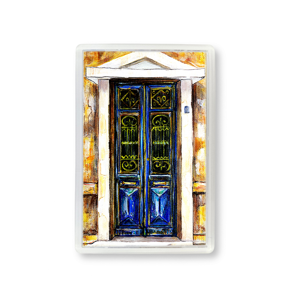 Door- Plexiglass magnet MPL-066 - Canvas Greece